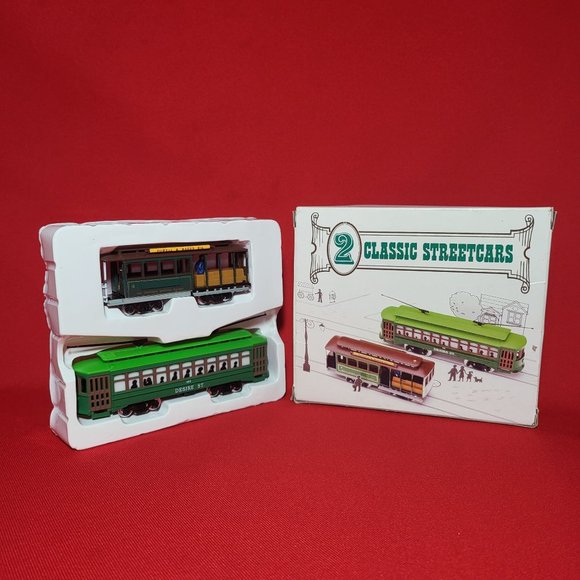 Classic Streetcars Set of 2 - Picture 1 of 12